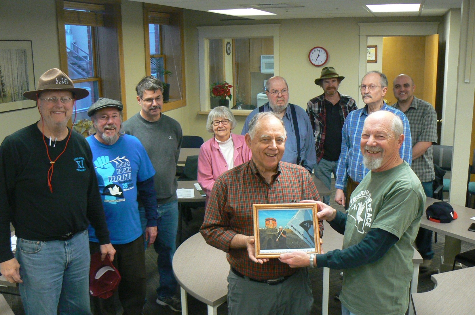 April VFP Chapter35 Award Ceremony Rev. George and His Dragon