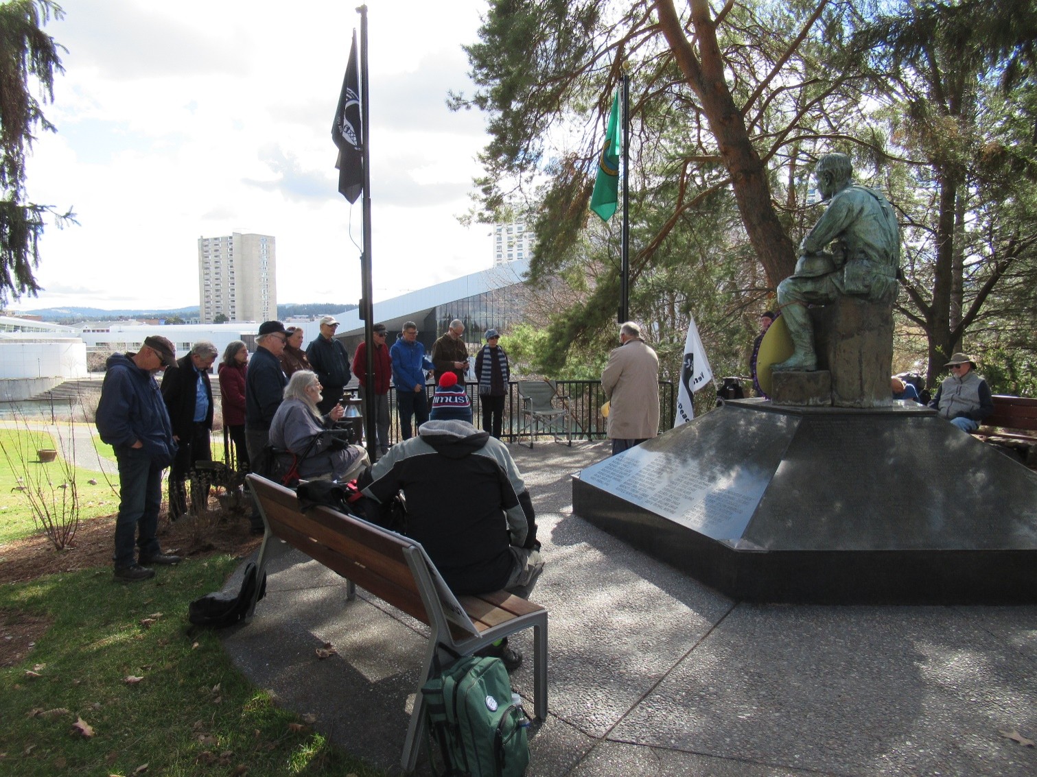 March My Lai Remembrance at Viet Nam Memorial