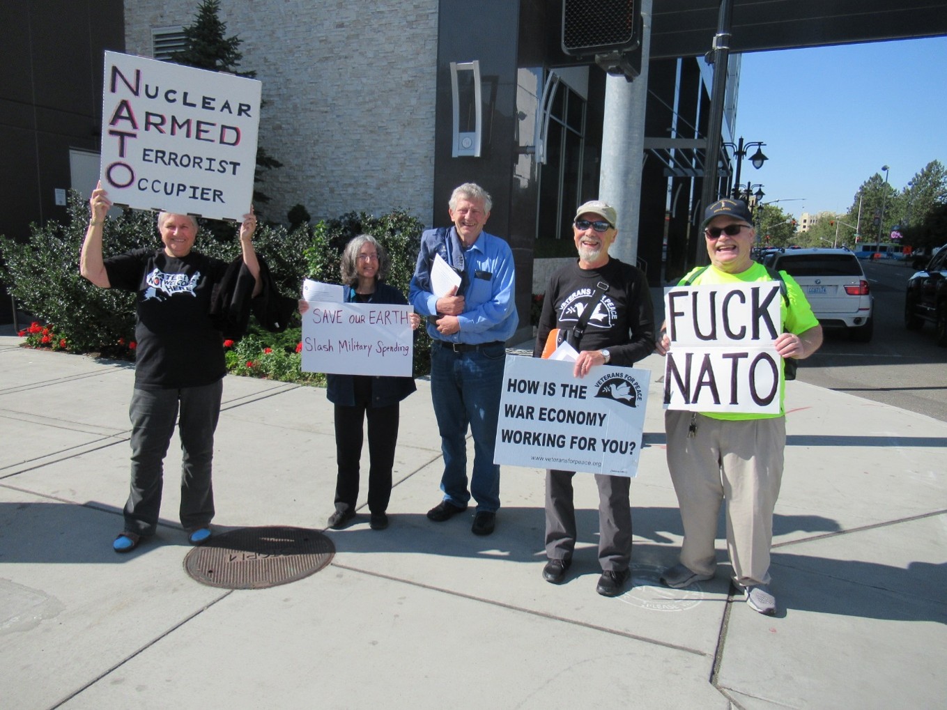 May NATO Protest